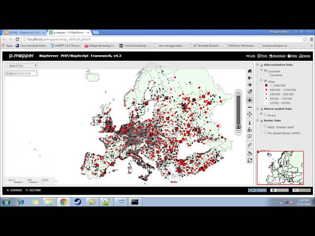 Video Tutorial Install mapserver