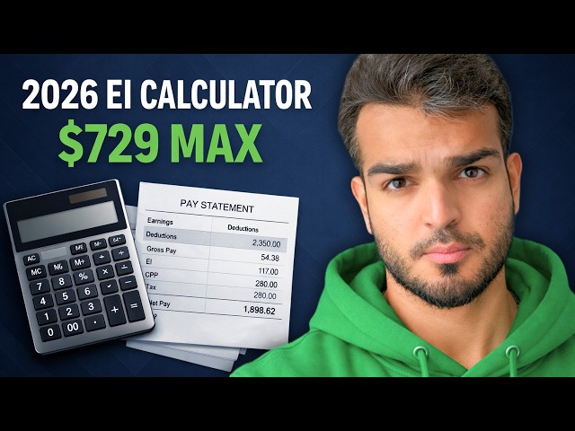 Employment Insurance Canada: How Much EI Will I Get? (2026)