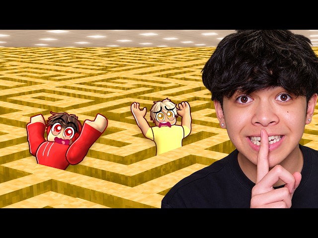 ¡Construí unos BACKROOMS para trolear a mis amigos en Roblox!