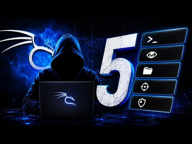 5 command in Kali Linux for beginner Ethical Hacker 👩‍💻🐧