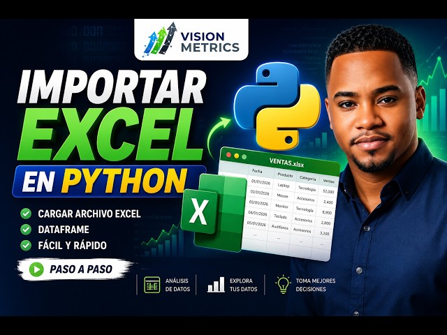 PYTHON-COMO IMPORTAR ARCHIVOS DE EXCEL EN PYTHON FACIL Y RAPIDO-PANDAS PARA DATA ANALYTICS 🐍📊
