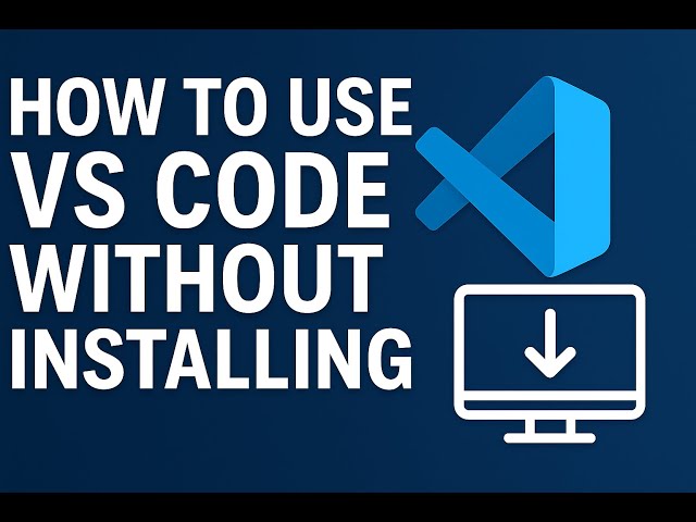 How to Use VS Code Without Installing | Run VS Code Online in Browser