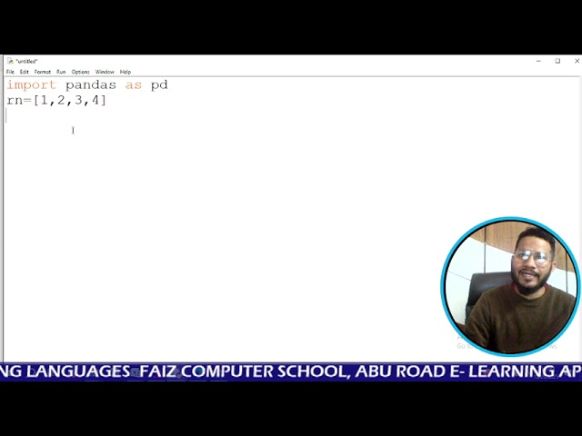 DataFrame in Python | Complete Guide for Class 12 IP