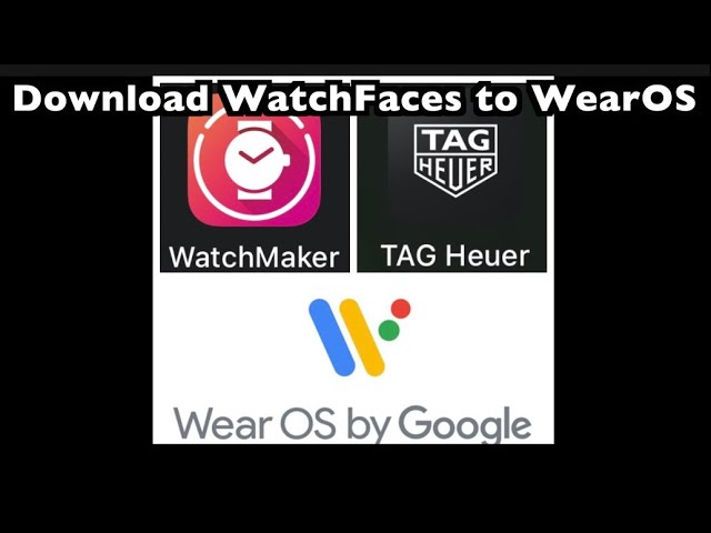 Watchmaker - Downloading Watch Faces to your WearOS Smartwatch