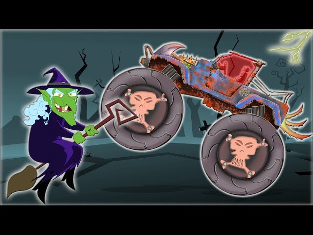Scary Jeep Monster Truck | Scary Video for Kids | Haunted Cars & Trucks