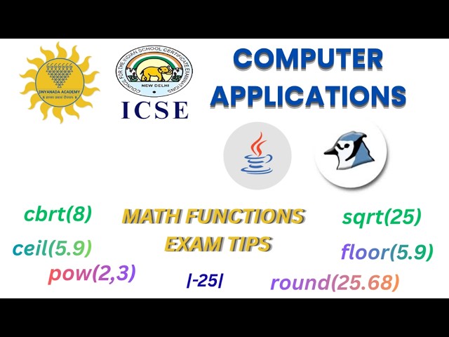 Math Functions in Java