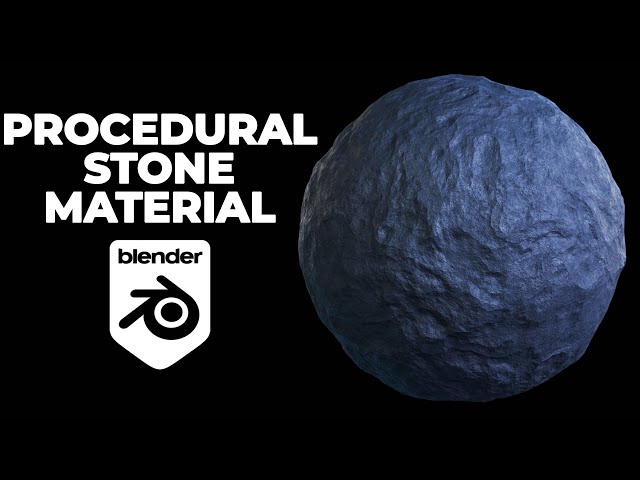 Stone material in Blender