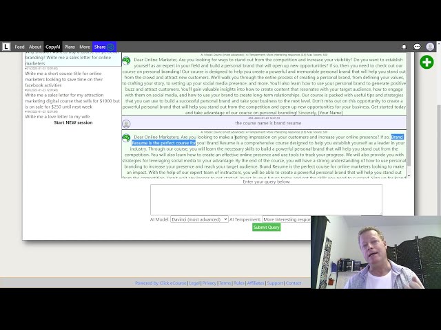 Course Income Secrets - #444 How can you Use Clever AI Copy to Generate your Marketing Material?