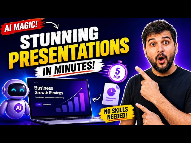 Create Professional AI Presentations in Minutes with Pi AI | Full Tutorial