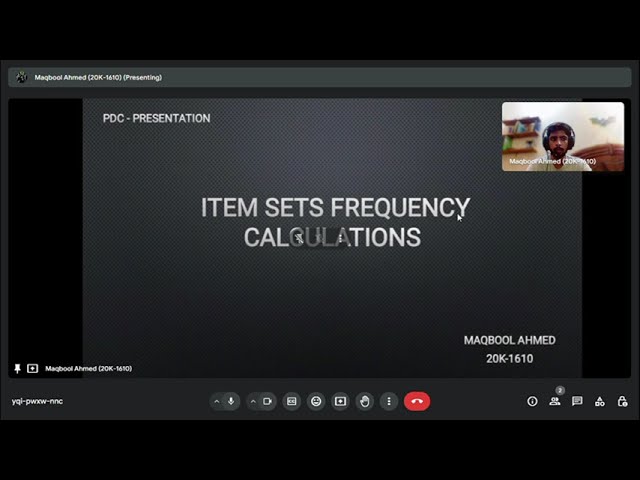 Item Set Frequency Calculations | Urdu / Hindi