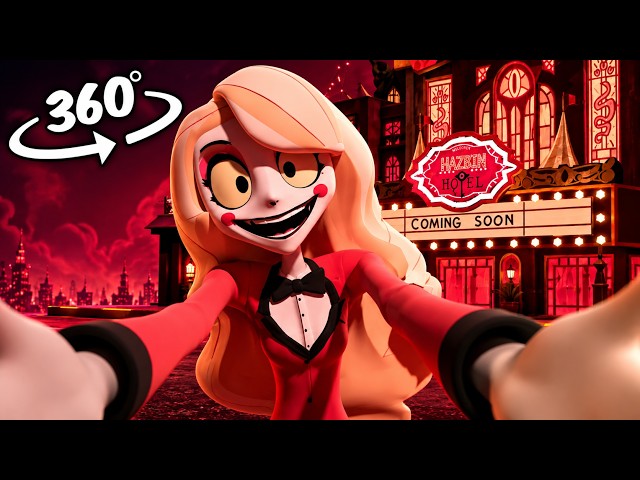 CATCHING Charlie from Hazbin Hotel - 360º/4K