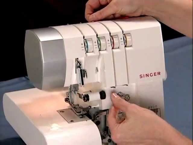 Singer's How to Thread the Singer 4 Thread Sergers Video