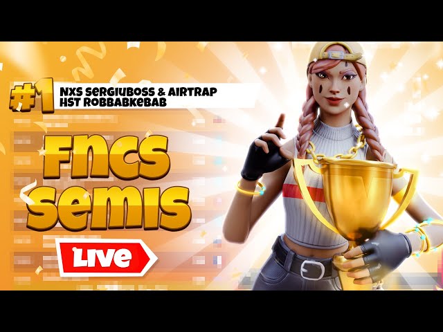🔴TRIO FNCS SEMIS (NO CHAT) | code young-PYREXX #ad 🔴