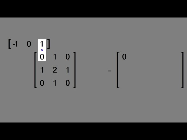 Convolution of MATRIX Filters EXPLAINED in 40 seconds (2023)