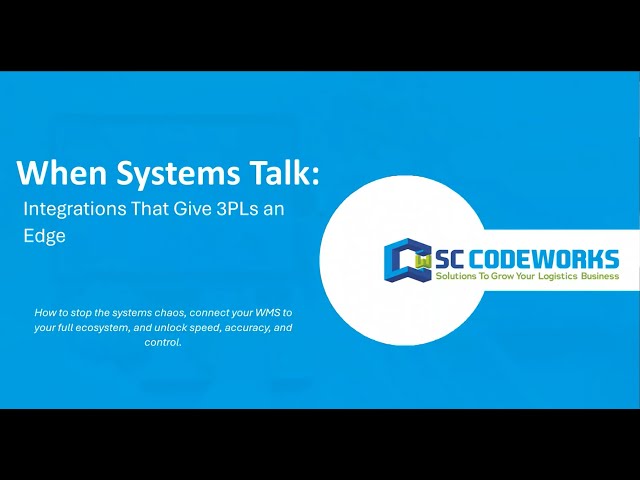 When Systems Talk: Integrations That Give 3PLs an Edge
