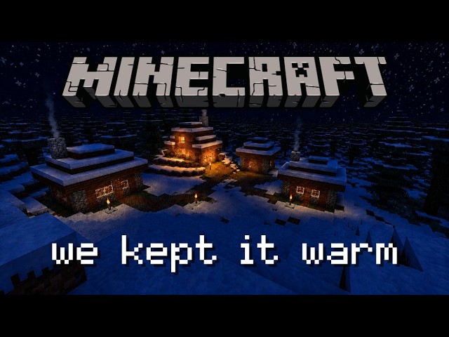 you were missed ❄️ nostalgic minecraft snow ambience for sleep