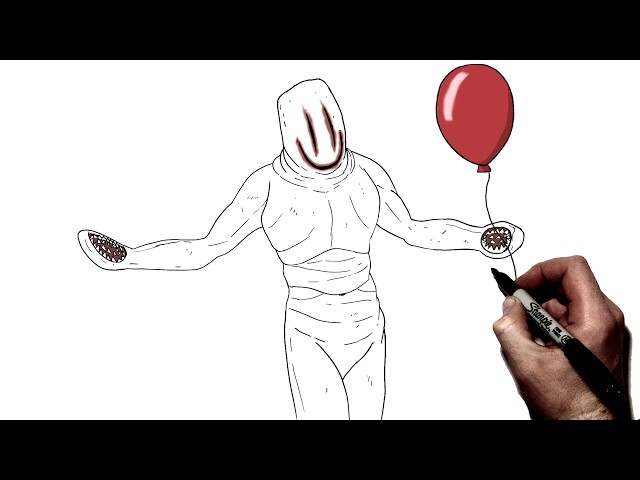 How To Draw A Partygoer | Step By Step | Backrooms