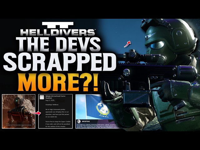 Helldivers 2 Scrapped More Content & Another Major Win?!