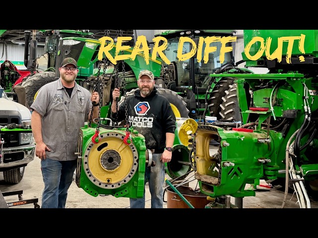 9RX 640 Tear Down Continues — The Rear Differential Damage is Unreal