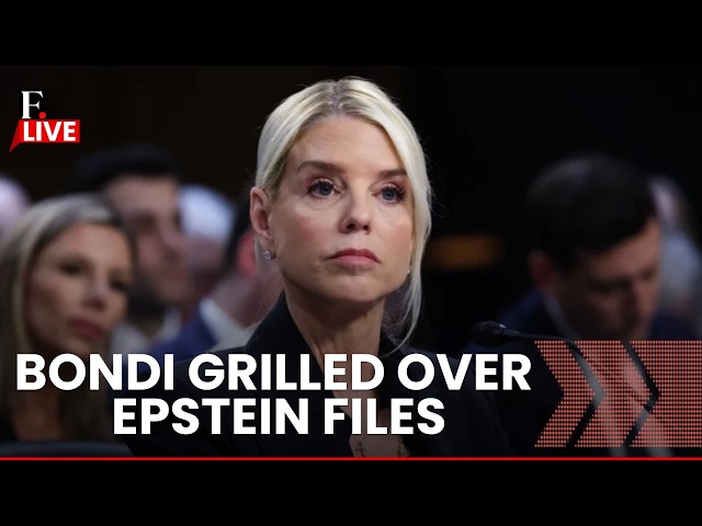 Pam Bondi Grilled Over Epstein Records as Congress Demands Answers | LIVE