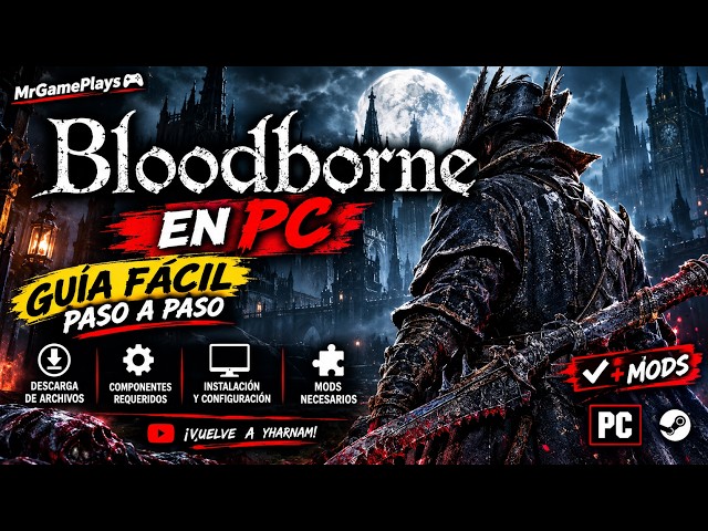 🩸 HOW TO PLAY BLOODBORNE ON PC 🔥 EASY STEP-BY-STEP GUIDE! 💀 PC PORT + SETUP