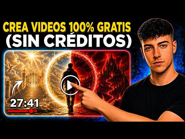 Nuevo Mejor Generador de Videos con IA 100% Gratis e Ilimitado🔥(sin créditos)