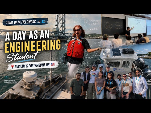 Day as an engineering student 💖 #oceanengineering #universityofnewhampshire #summershortcourse 