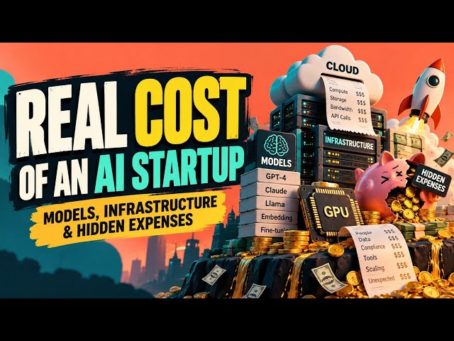 Real Cost of an AI Startup | Models, Infrastructure & Hidden Expenses | Uplatz