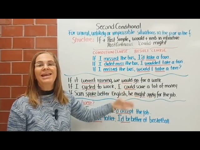 SECOND CONDITIONAL / B1 AND B1+ / LEVEL  4 AND LEVEL 6