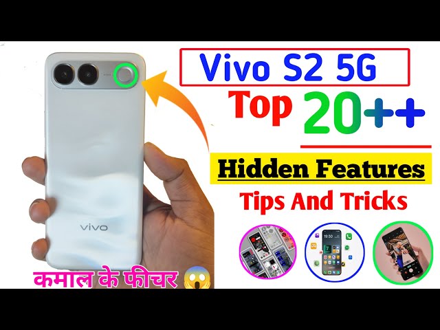 Vivo S2 Tips And Tricks | Top 20++ Hidden Features 🔥 Vivo S2 5g