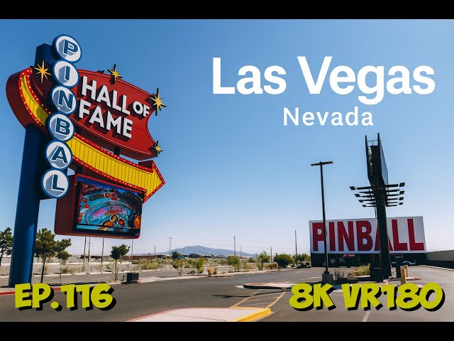 Ep.116 Las Vegas Nevada – Walking Past Pinball Hall Of Fame And Harley Davidson 8K VR180 3D Travel