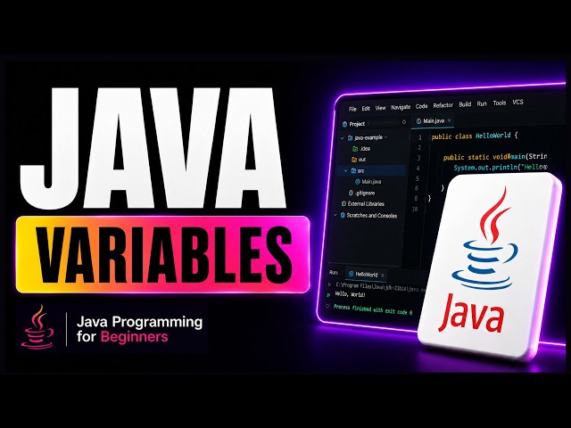 Java Variables Explained for Beginners | Rules & Examples