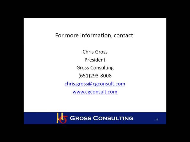Cognalysis CLCM Part 6:  Q&A
