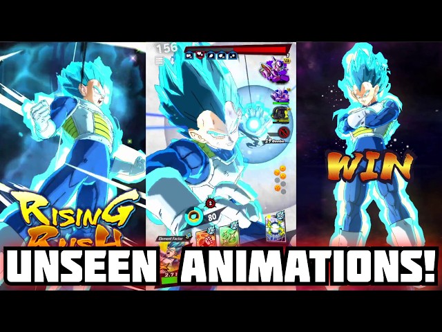 Unseen Animations Of Legend SSB Vegeta! ( Dragon Ball Legends )