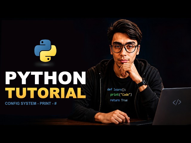 Python Mastery Course #1 | Setup, Configuration, Comments & print()
