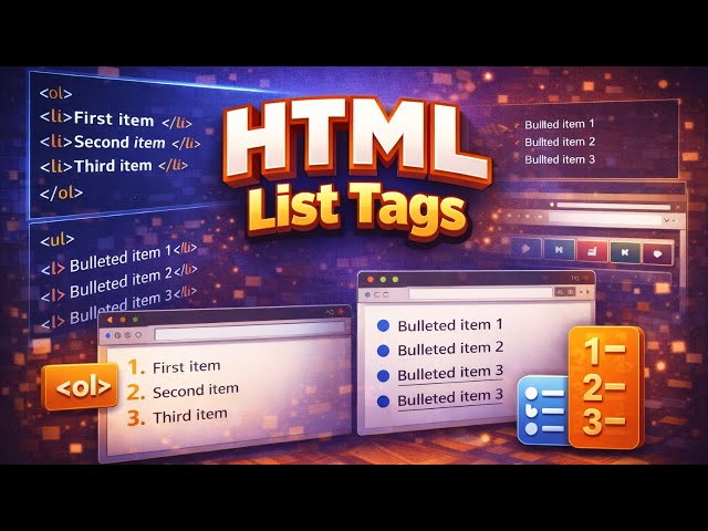 3 HTML List Tag Secrets Every Web Designer Should Know