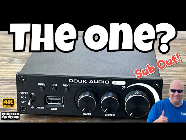 Amazon Mini Amp with Subwoofer Output? Douk Audio M1 Pro Reviewed and Tested [4K]