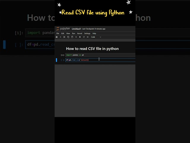 Read CSV file using Python