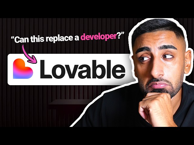 Did Lovable just replace Developers once and for all...? (Full Beginner Tutorial with Payments & AI)