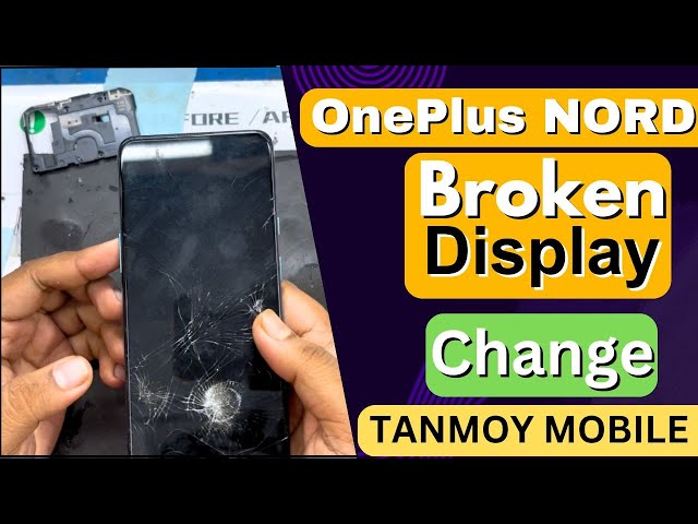 OnePlus Nord Broken Display Change