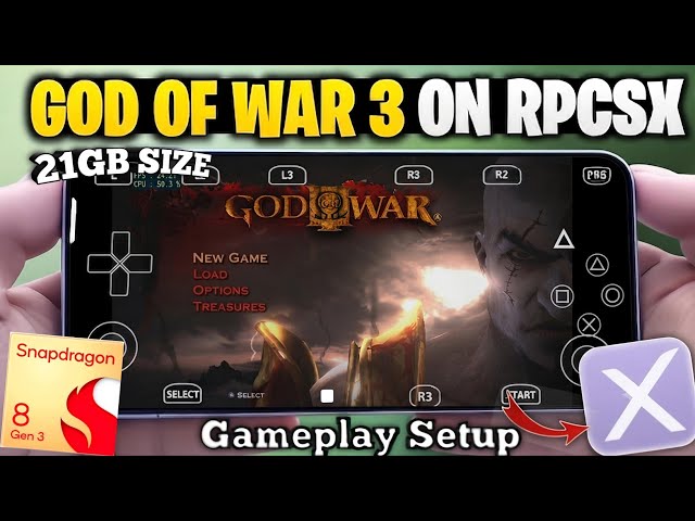 God Of War 3 LITE  ) Is Finally Playable On Android ! RPCSX New Update Full Setup OnePlus 13r 