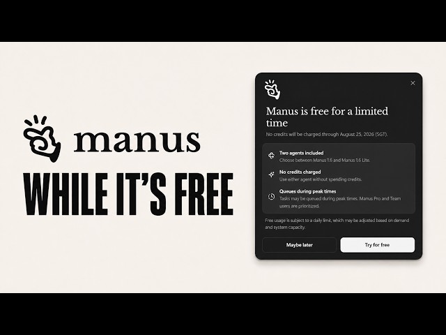 I Tested Manus AI While It's Free. Here's What Happened.