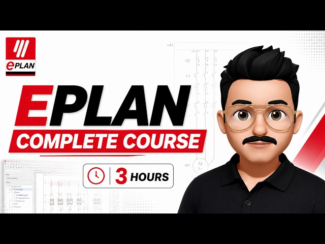 Learn EPLAN Electric P8 in Just 3 Hours | Full Course