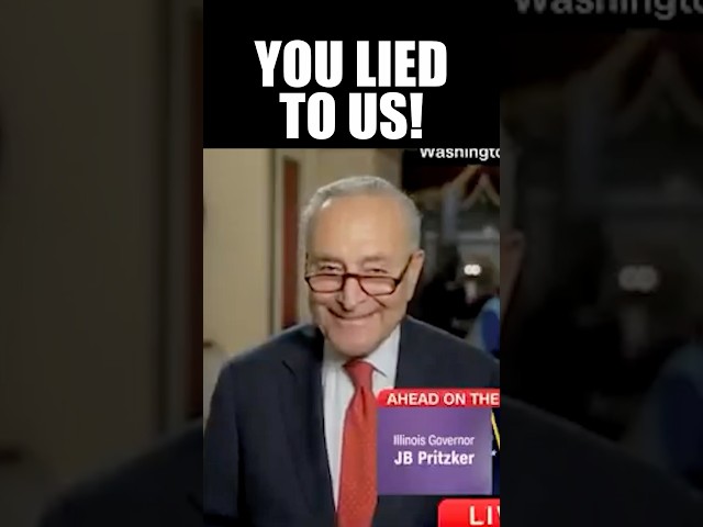 Watch Chuck Schumer Get Angry as CNN Host Goes Off Script to Ask This