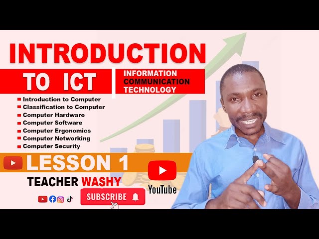 Introduction to ICT | Digital literacy | Lesson 1 by Teacher Washy