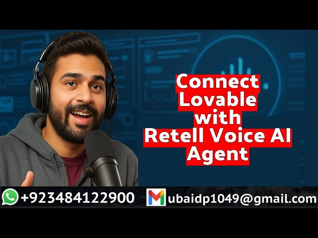 How to Connect Retell Voice AI Agent with Lovable Dashboard