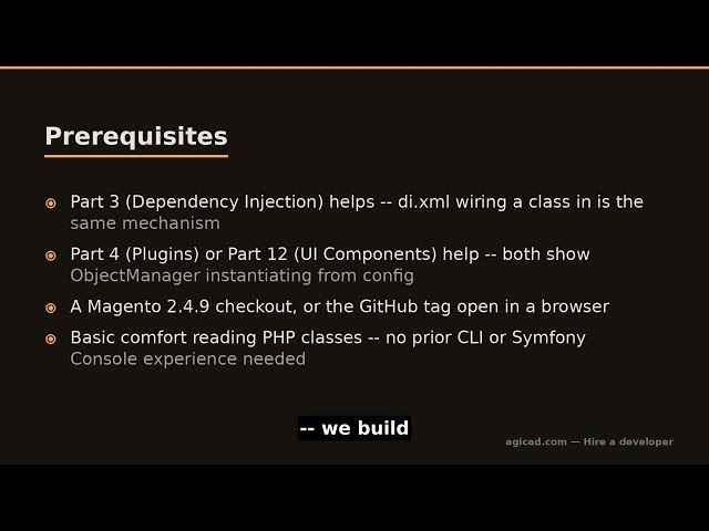 Magento Development Deep Dive, Part 13: Console Commands