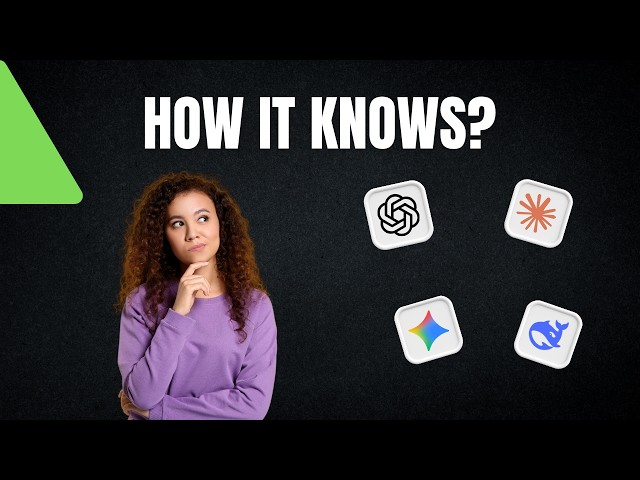 ChatGPT, Gemini, Claude & DeepSeek, How Do They Actually Know?