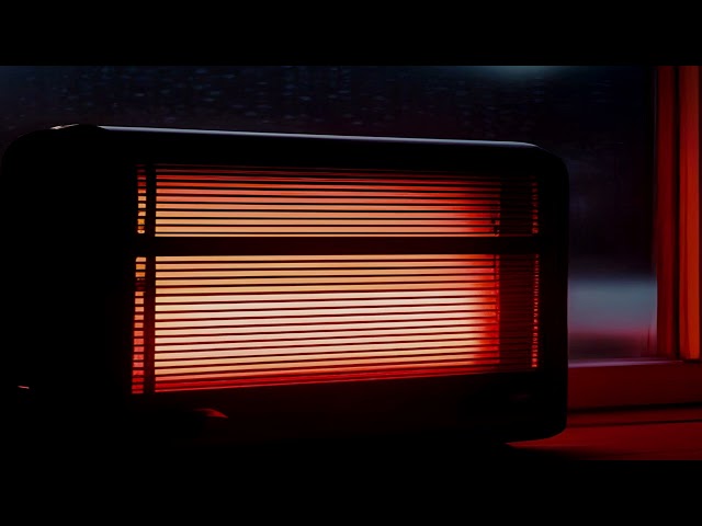 - 2 HOURS -  Heater + Rain Sounds