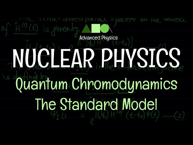 Nuclear Physics - Quantum Chromodynamics : The Standard Model
